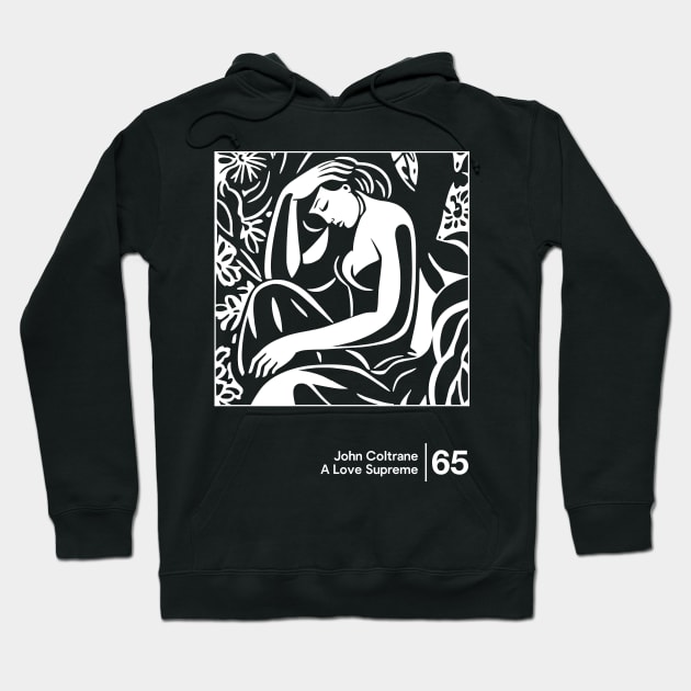 A Love Supreme - Minimal Style Graphic Artwork Hoodie by saudade